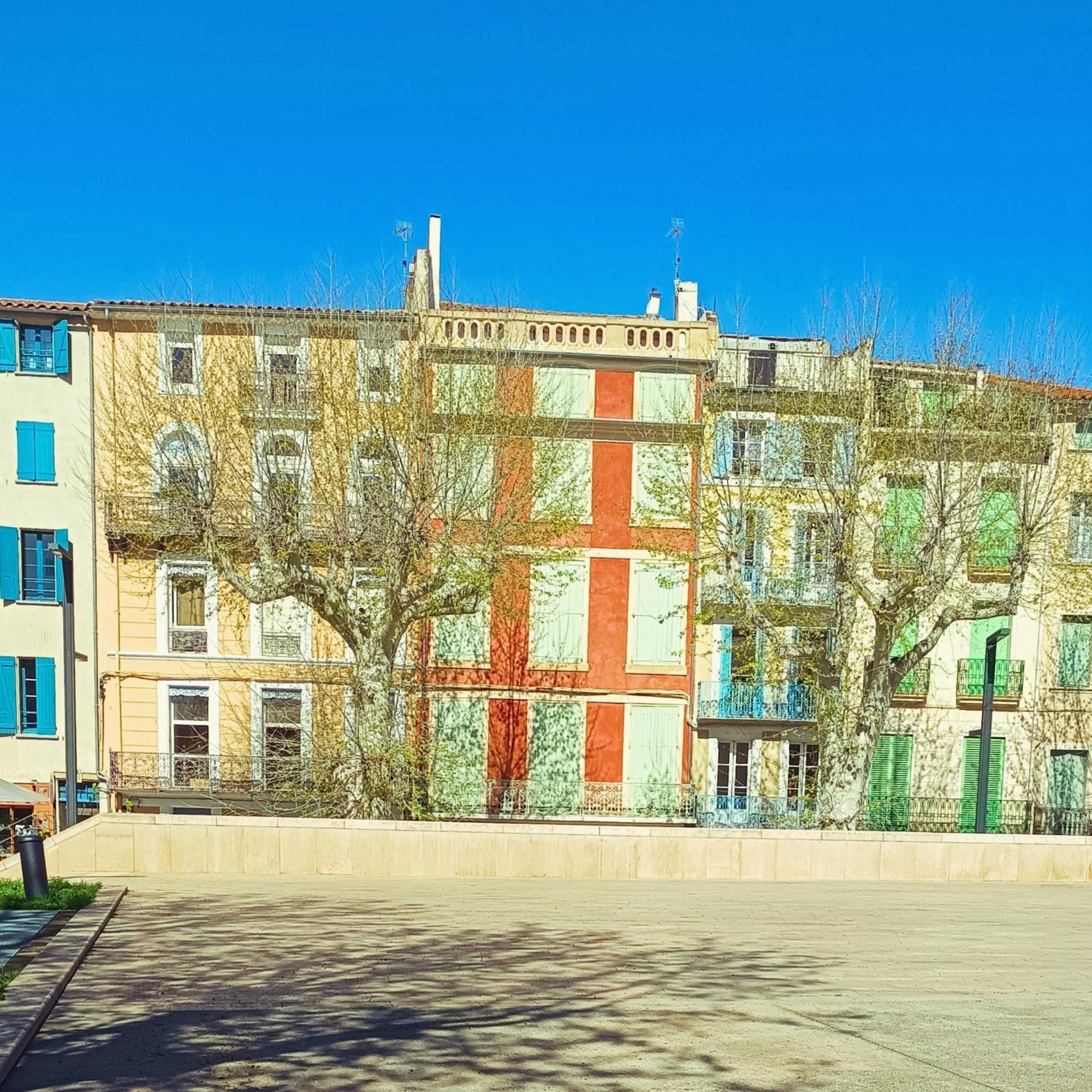 Narbonne Studio Lamarobile Avec Jardin Et Terrasse Proche Des Grands Buffets, Du Centre Ville Et De La Gare Dış mekan fotoğraf